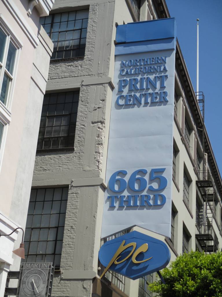 The building at 665 Third used to be a print center, but is now offices