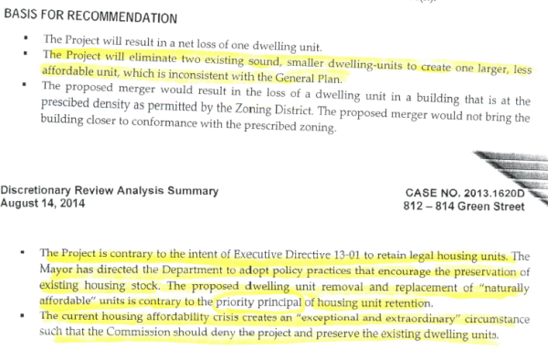 You can't get rid of rent-controlled housing, the Planning Dept. says -- unless you can