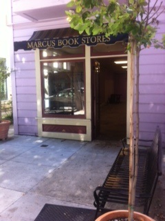 An empty Marcus Books after the eviction