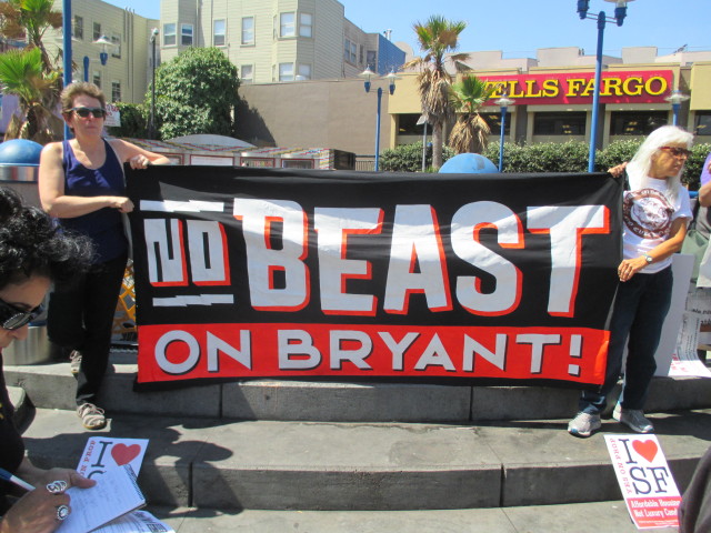 Activists continue to fight the Beast on Bryant amid increasing concern for the loss of PDR and arts space 