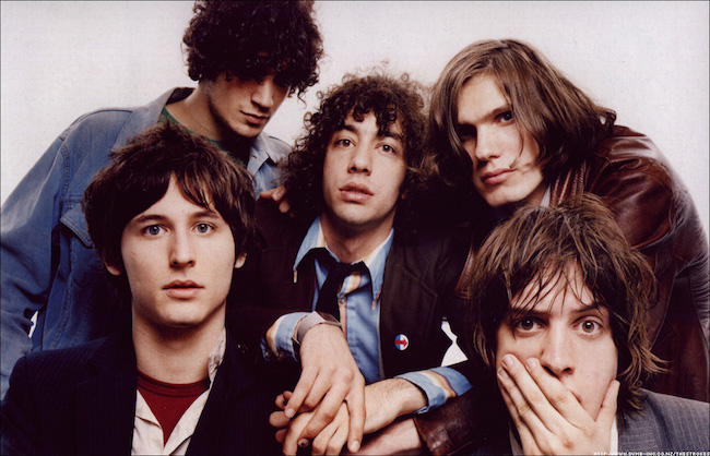 Oh hey, it's the Strokes in 2001. REMEMBER?