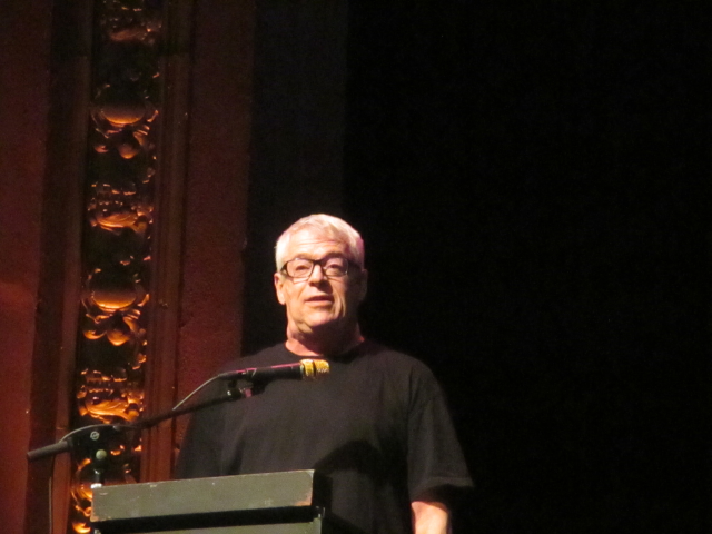 Cleve Jones gives an inspiring speech to activists at the VisionSF kickoff