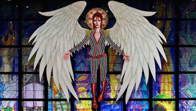 48 Hills: The First Church of the Sacred Silversexual celebrated David Bowie's birthday last Friday with a theatrical spectacular at the Chapel.