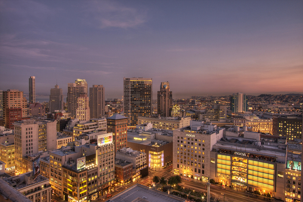 The view from the Starlight Room