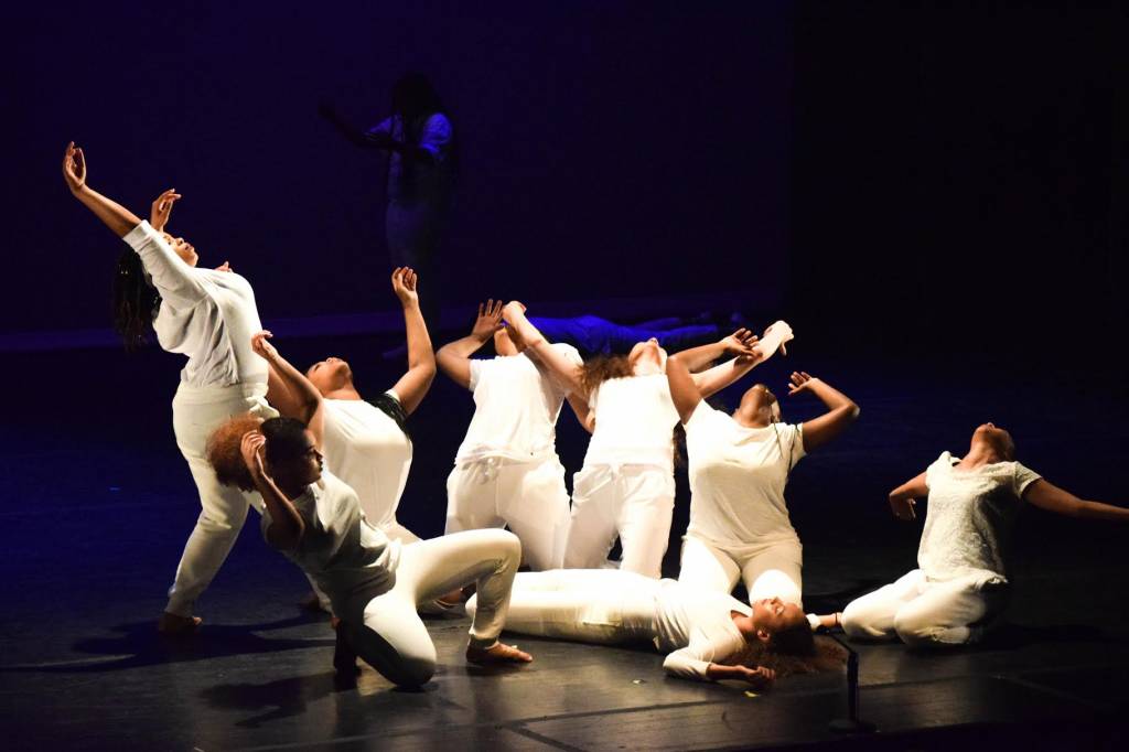 Grief comes in waves in Destiny Arts Center and Embodiment Project's new full-length theatrical collaboration. Photo: Layeelah Muhhamad