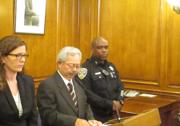 Mayor Lee has given some indications that he supports Acting Chief Toney Chaplin, an insider