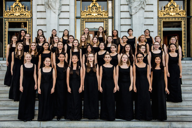 The SF Girls Chorus performs works by Philip Glass and Lisa Bielawa at Switchboard 