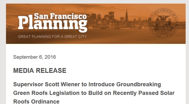 Since when does City Planning do PR for politicians?
