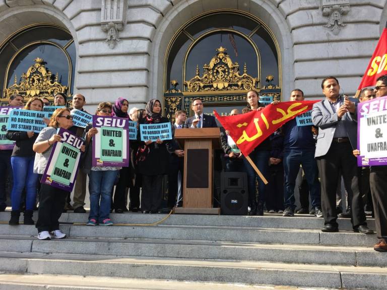 Sup. Ahsha Safaí introduces resolution against Trump’s so-called Muslim Ban 