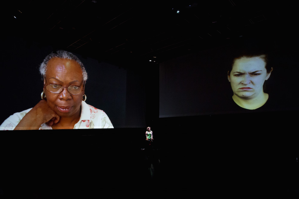 From The Source," with Mellissa Hughes (pictured, center). Photo by Noah Stern Weber/MASS MoCA