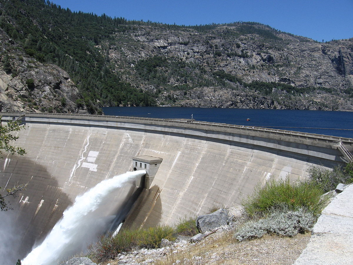 This is the dam the city operates today in Yosemite