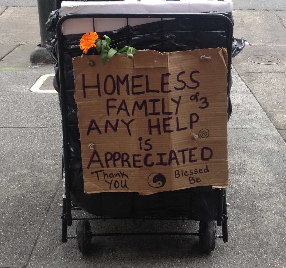 This is life for a homeless family in San Francisco