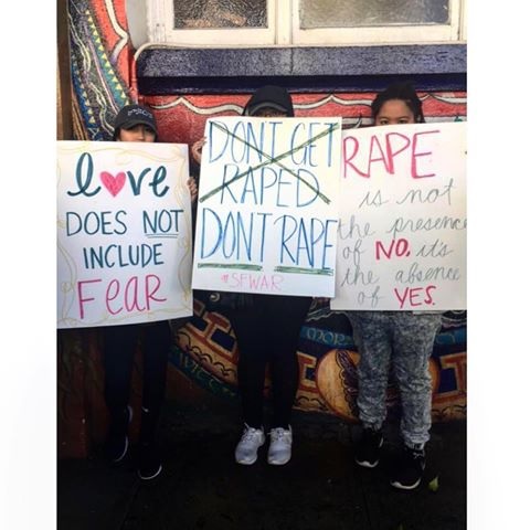 April 8, 2017 March Against Rape: SF needs to do more to create a survivor-centric system