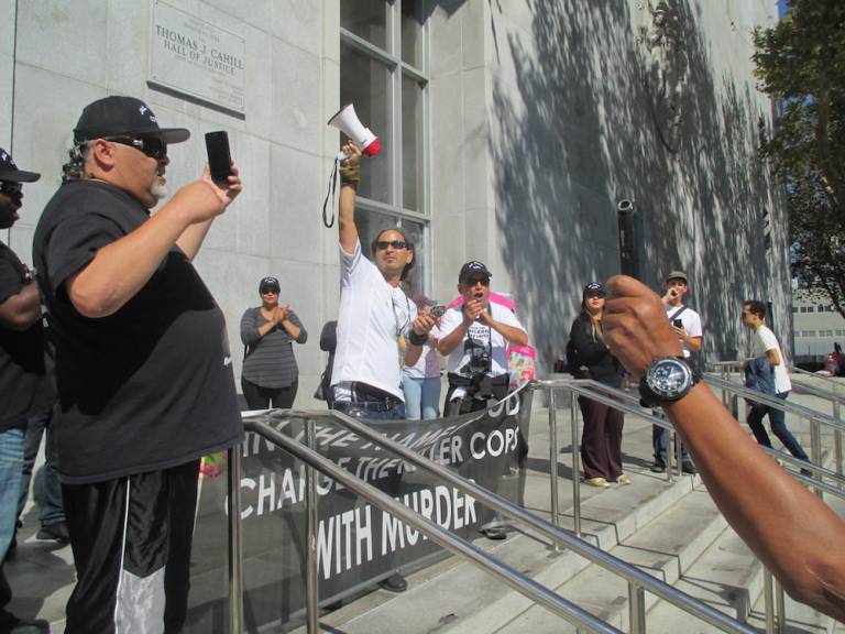 Frisco Five lead march to Sacto for victims of police violence