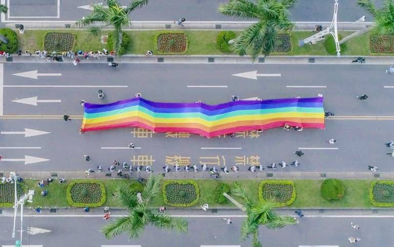 Taiwan’s jubilant Pride celebration rivals SF’s