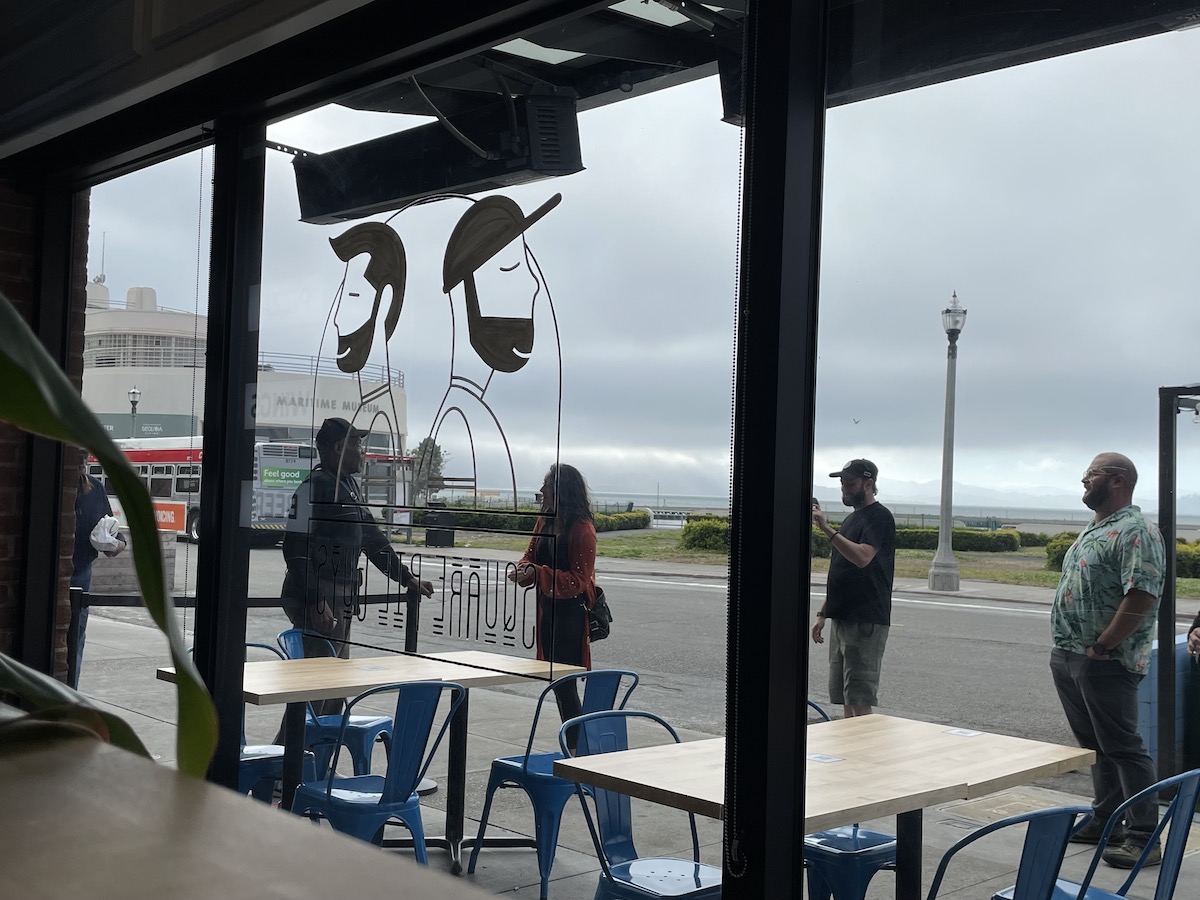 Good Taste Square Pie Guys go big in Ghirardelli Square 48 hills