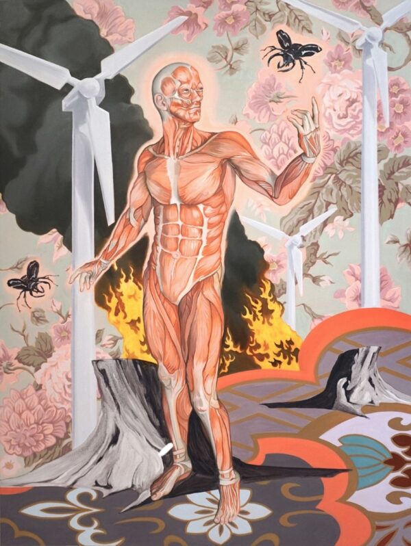 Colored mud and ancient magic: artist Anthony Riggs' dualities of paint ...