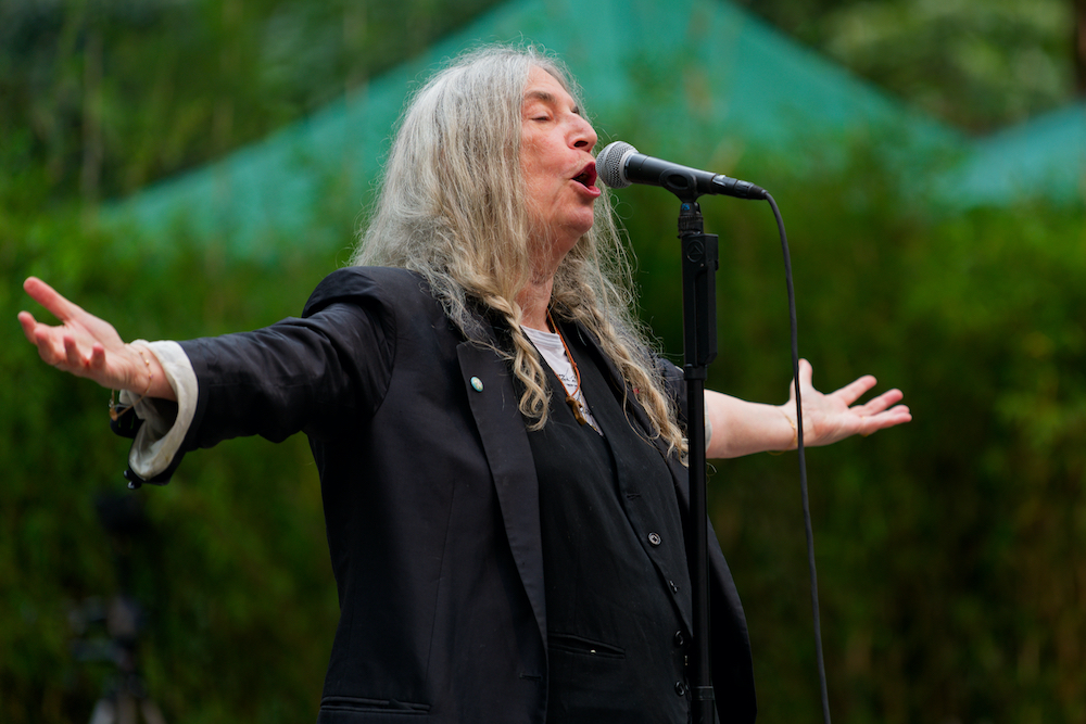 Live Shots Patti Smith 'Howl's at Stern Grove (and a festive crowd