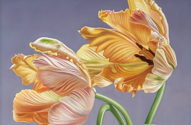 Elizabeth Barlow paints ‘the fierce life force in even the tiniest flower’