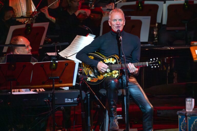 Live Shots: Sting brought the love (and classics) to SF Symphony