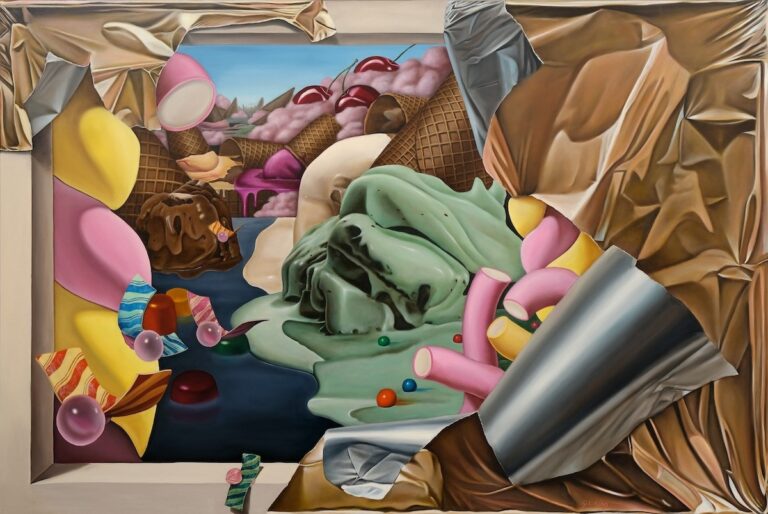 J.L. King’s bold, curious art doesn’t shy from the peculiar