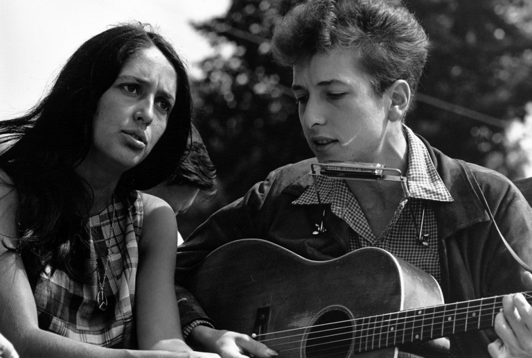 Will Joan Baez and Bob Dylan endorse a socialist for president at the Super Bowl?