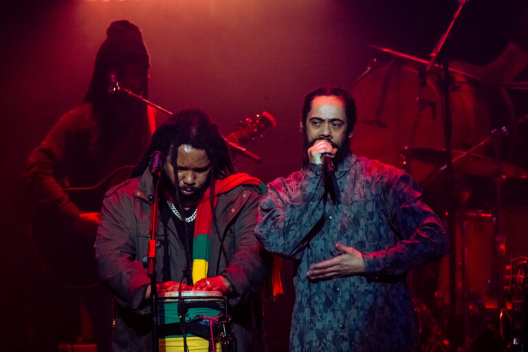 Live Shots: Stephen and Damian jam during high Marley moment at the Masonic