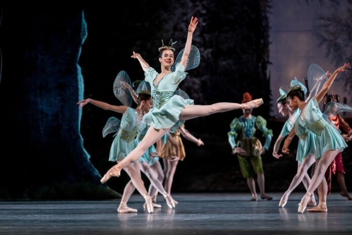 Julia Rowe in Balanchine's 'A Midsummer Night's Dream' at SF Ballet. Photo by Lindsay Thomas