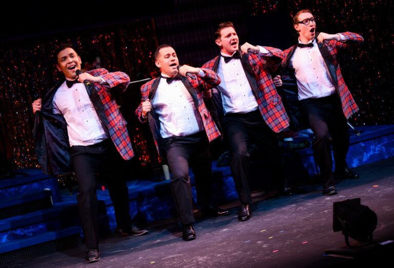 In ‘Forever Plaid,’ a bit of light entertainment in the afterlife