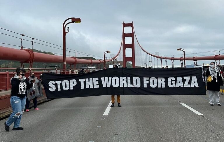 Gaza protesters on Golden Gate Bridge jailed on felony charges