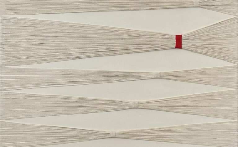 Tehran-born artist Sameh Khalatbari strings resistance into every work