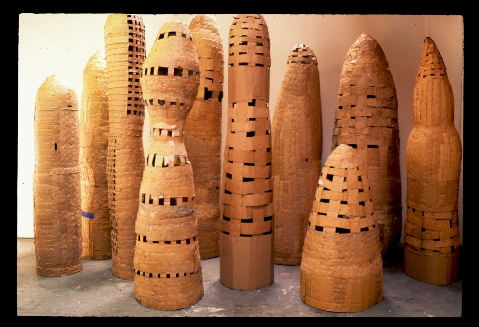 In simple cardboard, Ann Weber finds endless resiliency and expression ...