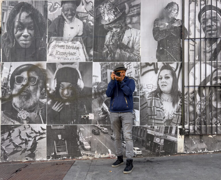 A photographer documents life on a tough Tenderloin corner with dignity