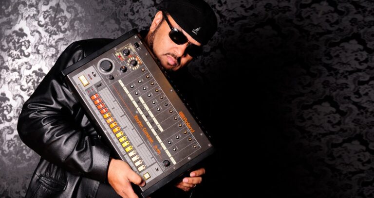 Freaky pharaoh of electro Egyptian Lover heats up the Meltdown