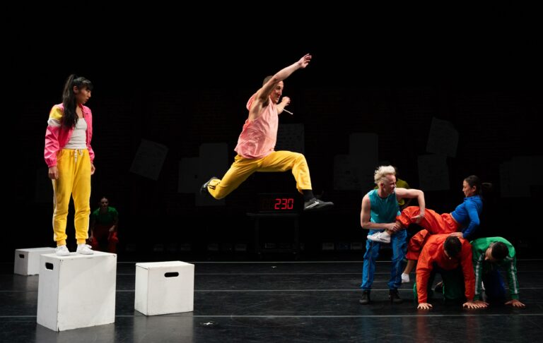 What makes humans unique? ODC/Dance answers with fun and play