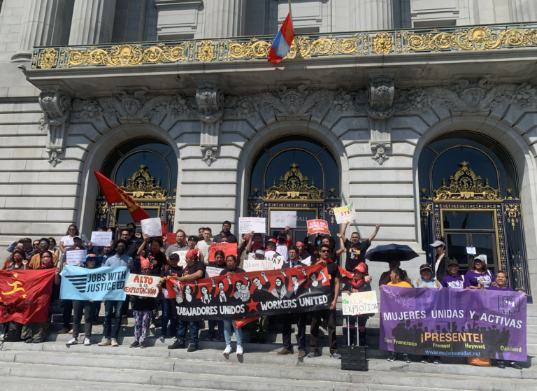 Subway workers rally, demand fair treatment