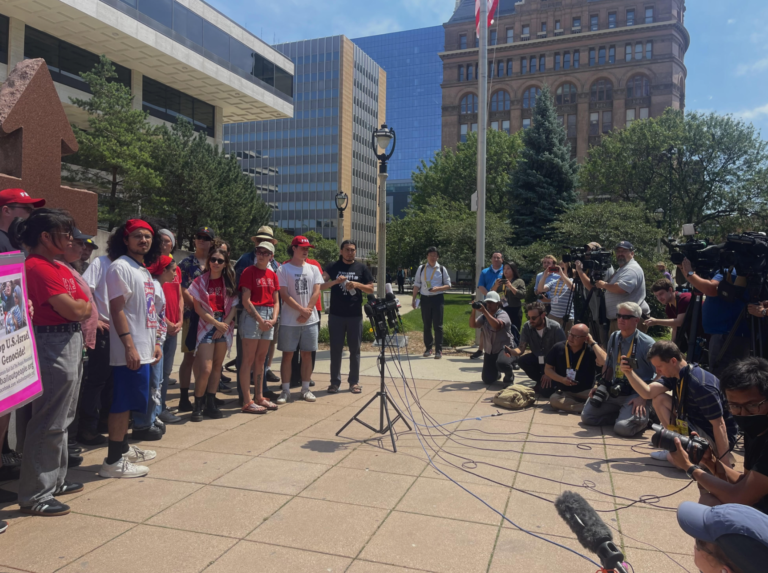 GOP delegates headed for Milwaukee—and protesters are there to meet them