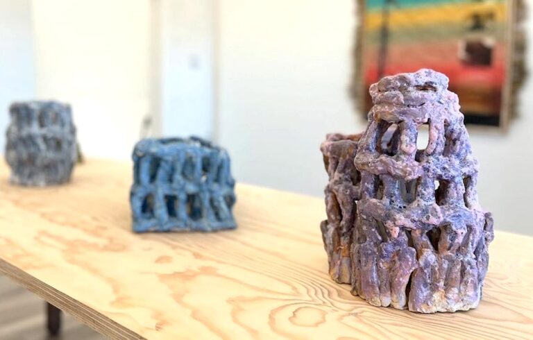 There’s starshine in ‘Nocturnes’—ceramic ruins and oyster reefs, too