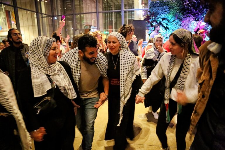 Dabke by the T-Rex: Palestinian culture event at Cal Academy draws large, excited crowd