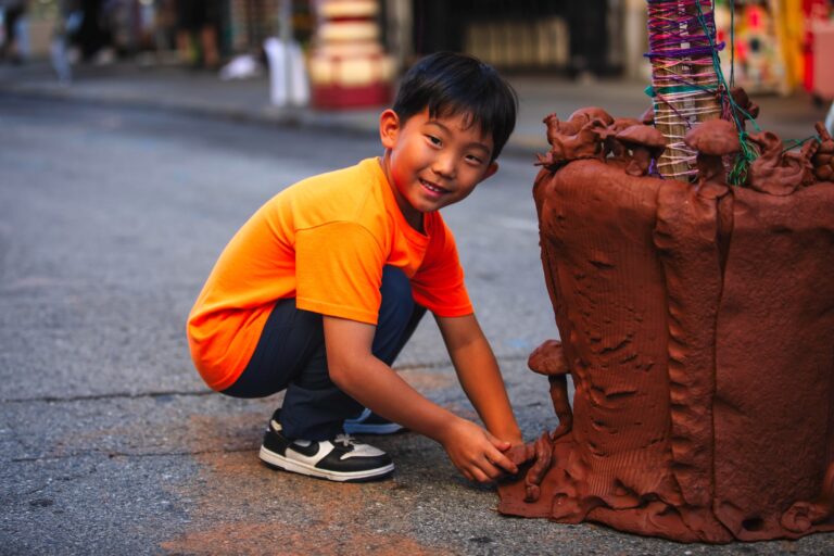Five elements whirled through Chinatown at Edge on the Square arts fest