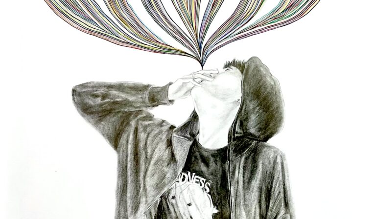 In spare strokes, Sandra Wong Orloff takes on big subjects like climate change, gun violence