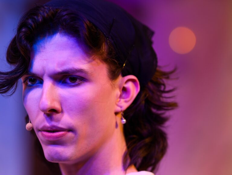 Drama Masks: Dreamlike delivery of prim-and-proper trans history in ‘I Am My Own Wife’