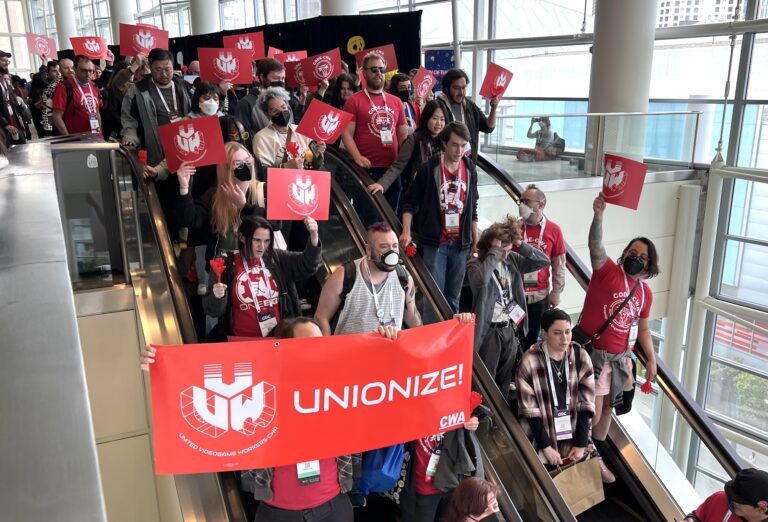 At Game Developers Conference, video game workers look to level up through unionization