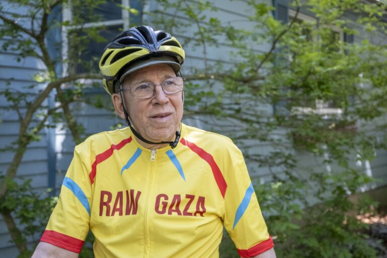 At 70, Bob Sanders is ready to ride for Gaza