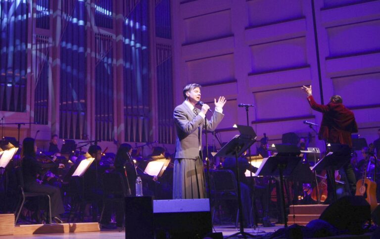 John Cameron Mitchell glories in Bowie devotion at ‘BLACKSTAR Symphony’