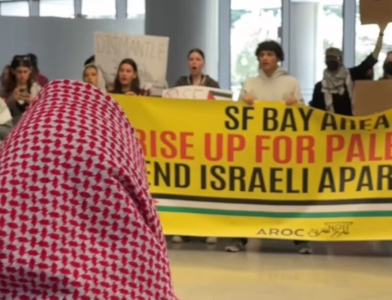 Watch: 2 Palestinian activists detained at SFO after Trump signs travel ban