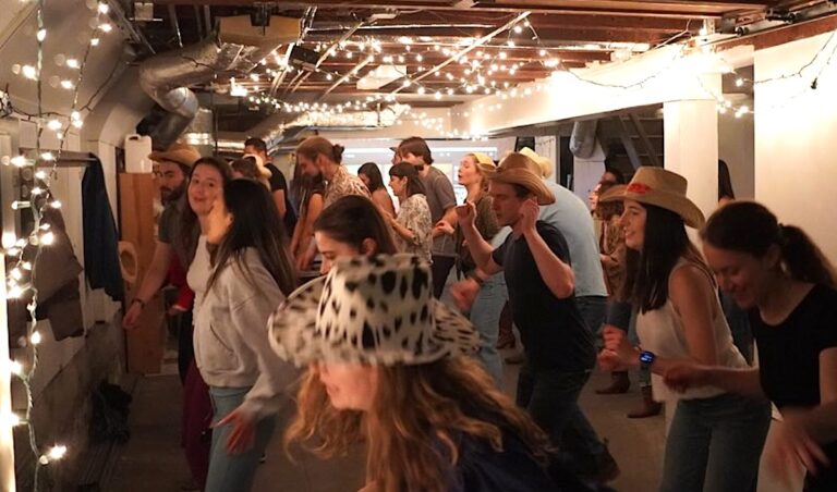 How two friends turned their Lower Haight garage into a line dancing honky-tonk