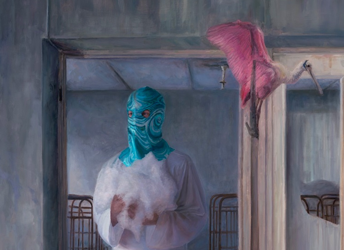Melding real with absurd, Tamera Avery's paintings grapple with the world's decay - 48 hills