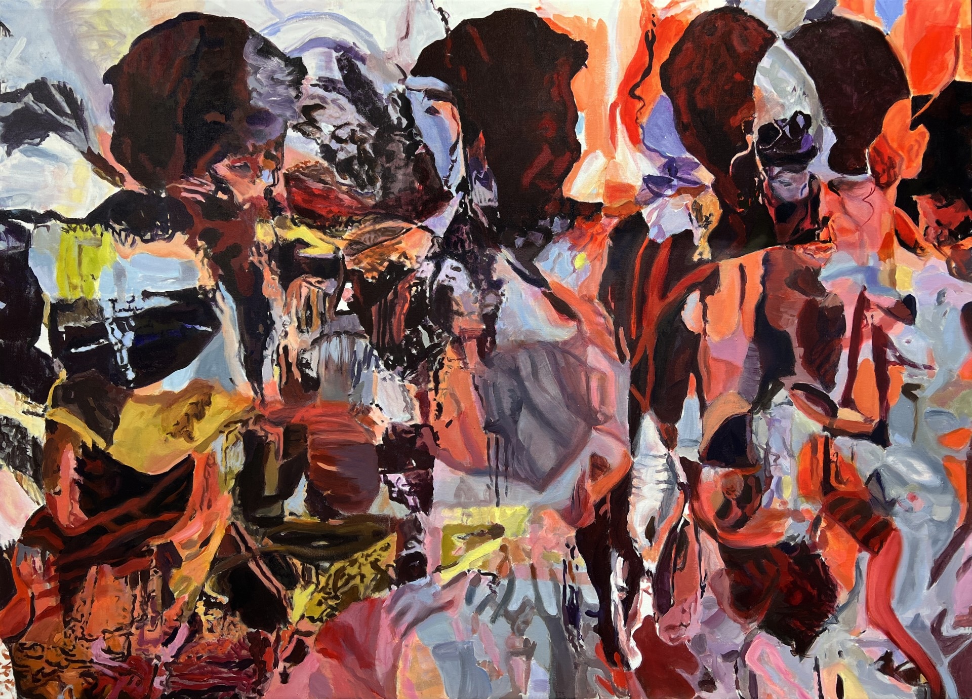 Laura Malone paints a connective language of 'embodiment' - 48 hills