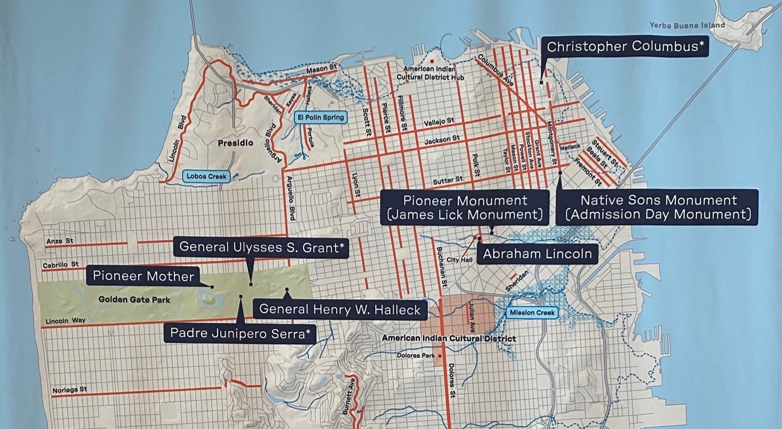 'Indigenize SF' maps well-known street names and statues paying homage to genocide - 48 hills